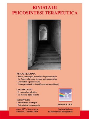 cover image of Rivista di Psicosintesi Terapeutica n. 27